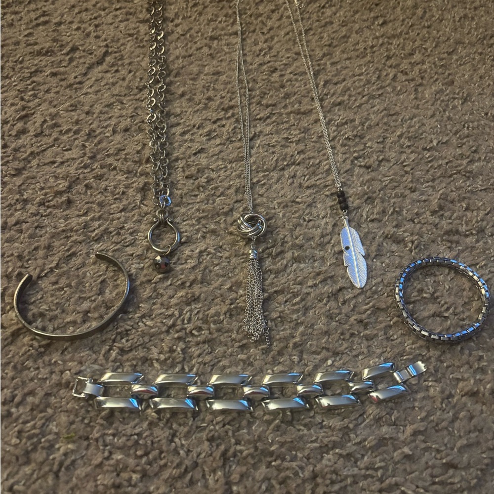 Silver Jewelry Set for Women
